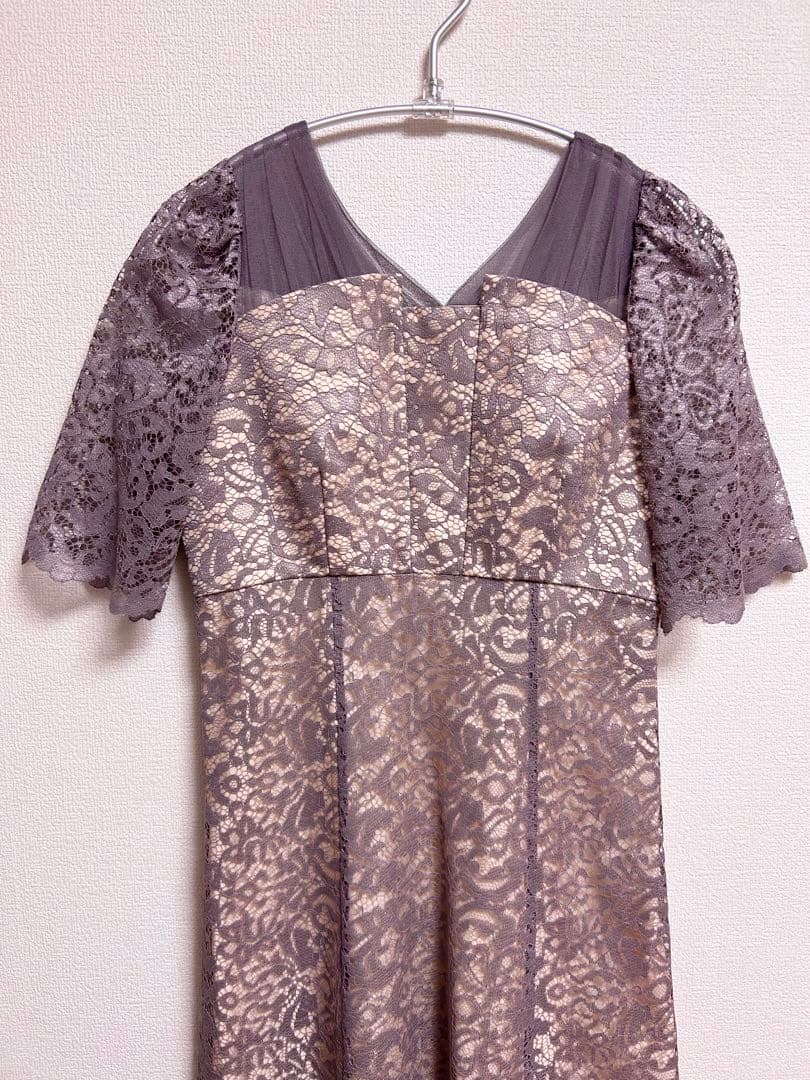 7★新品★ドリードール　スクエアネックレースフレアドレス　サンプル品