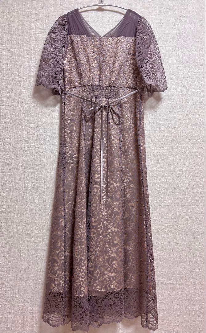 7★新品★ドリードール　スクエアネックレースフレアドレス　サンプル品