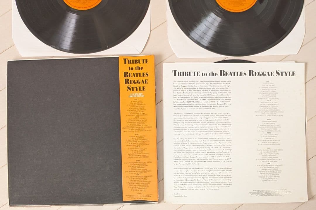 洋楽 TRIBUTE to the BEATLES REGGAE STYLE 3LP