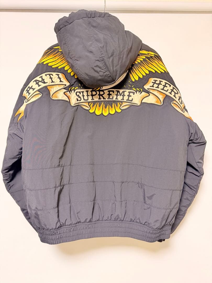 ジャケット・アウター Supreme x ANTIHERO Stadium Jacket Black