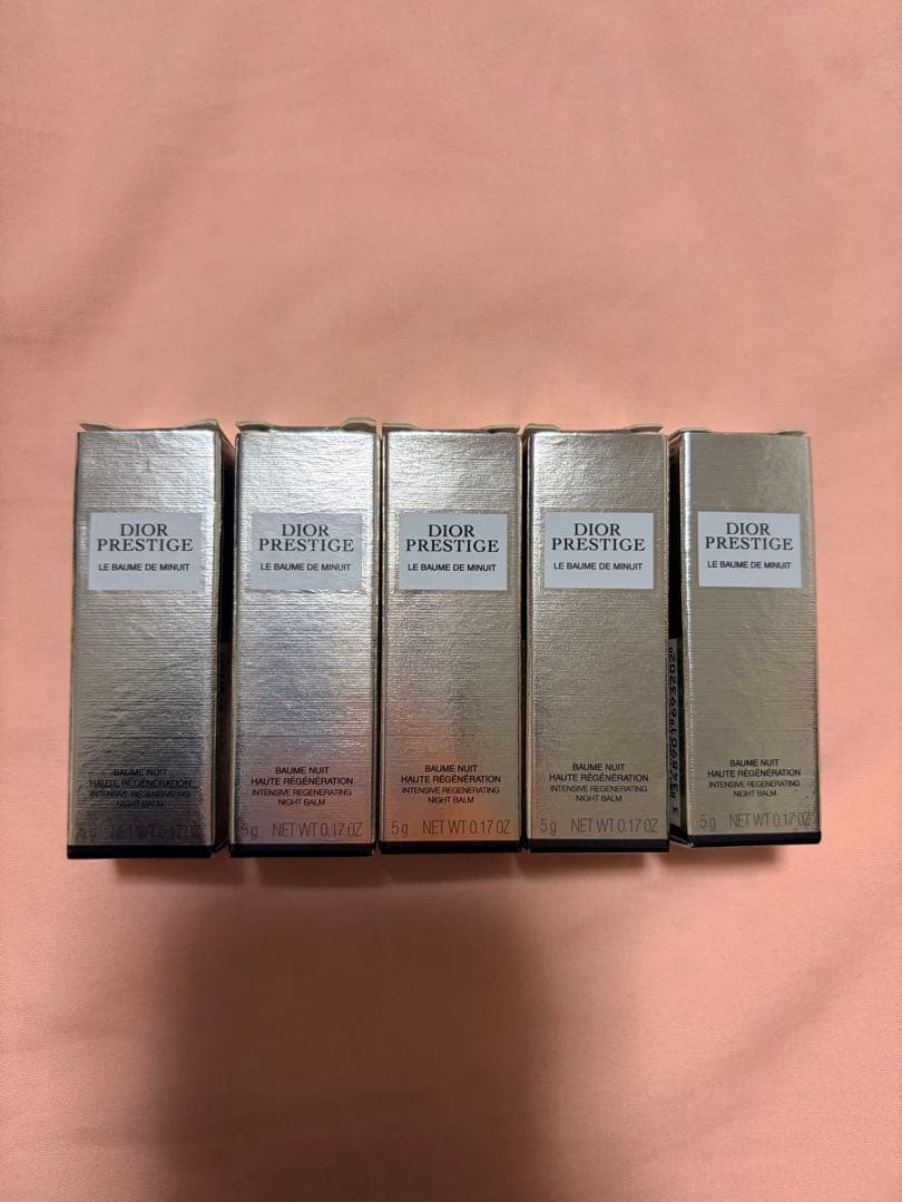 dior プレステージ　夜用クリーム　5本セット