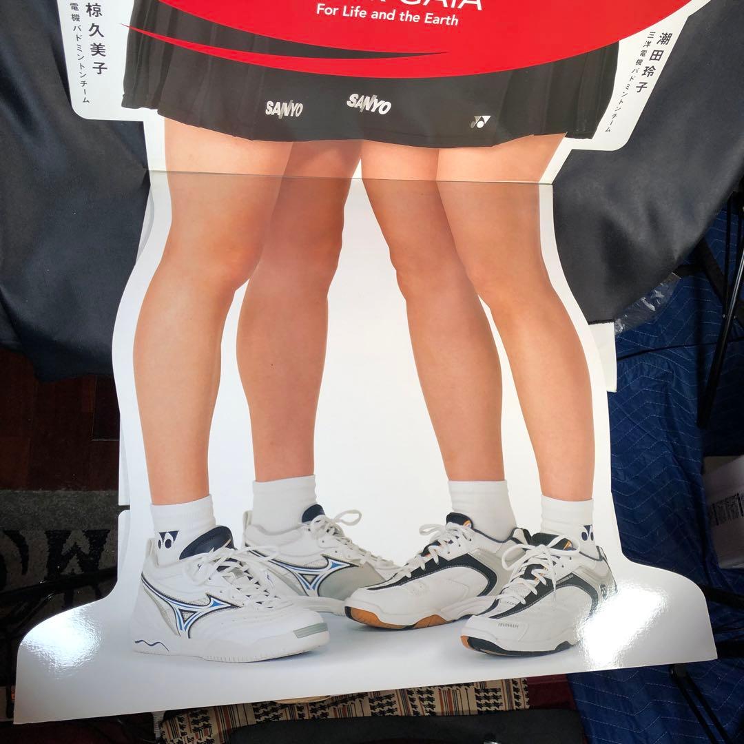 B114 小椋久美子 / 潮田玲子　パネル　ポスター　シール　オグシオ