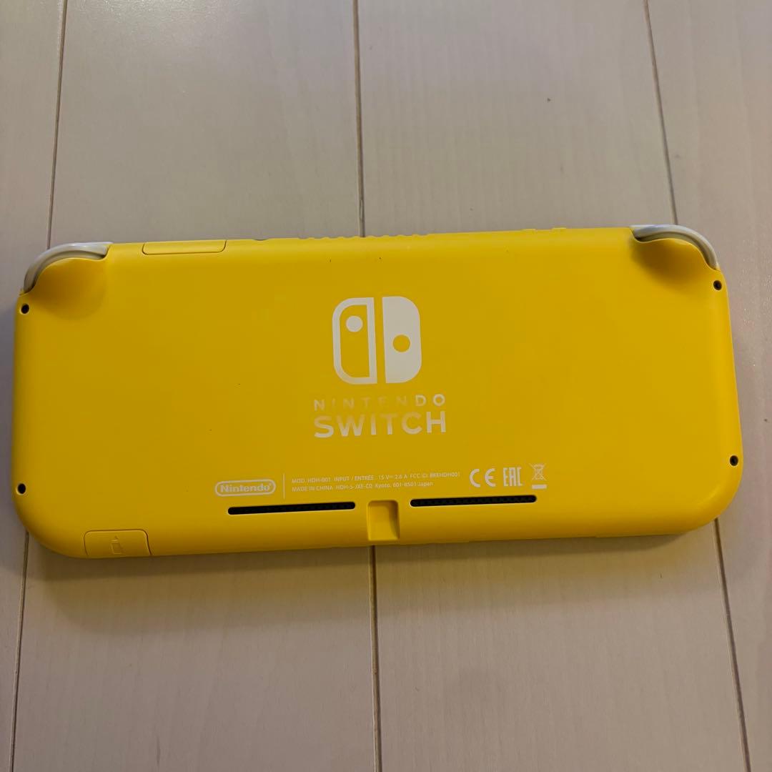 Nintendo Switch Lite イエロー　本体　美品