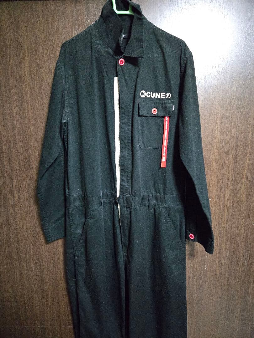 CUNE つなぎ ブラック サイズ3