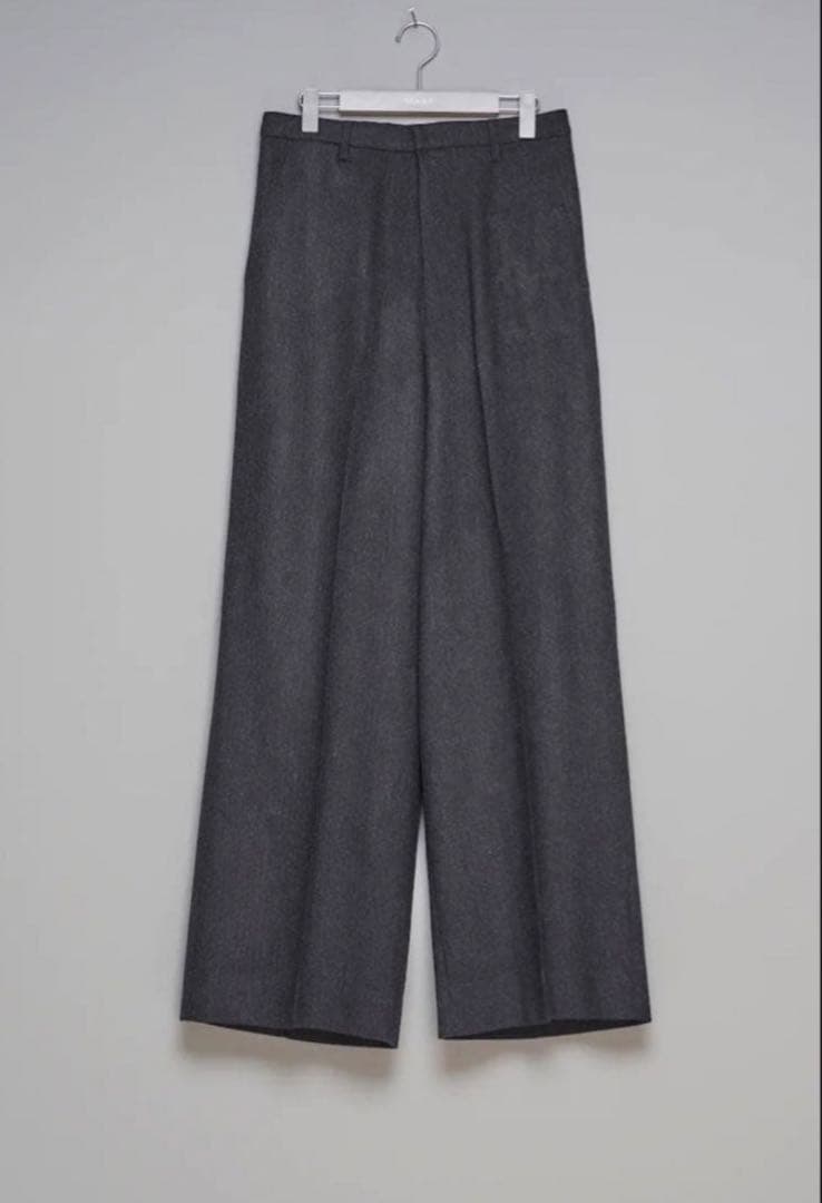 パンツ MASU 25aw INITIAL WIDE TROUSERS GRAY 44