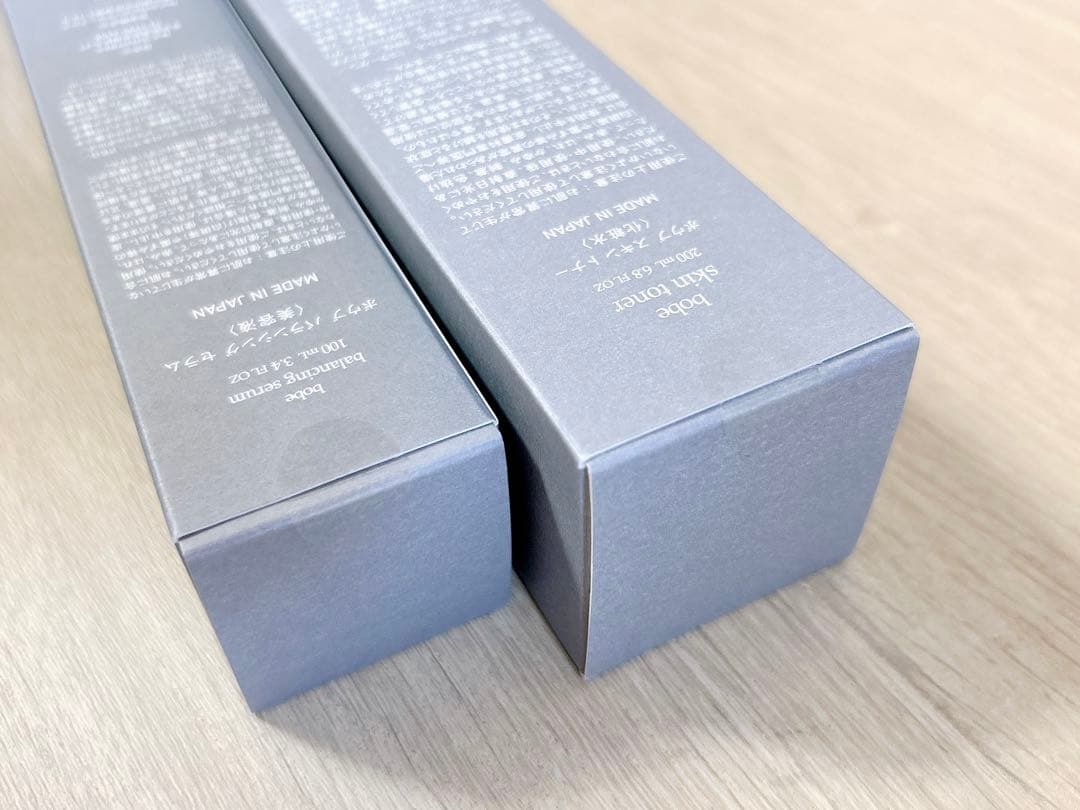 bobe ボウブ スキン トナー 200ml ＆ バランシング セラム100ml