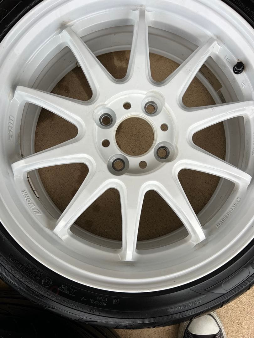 work emotion zr10 4本 タイヤホイールセット