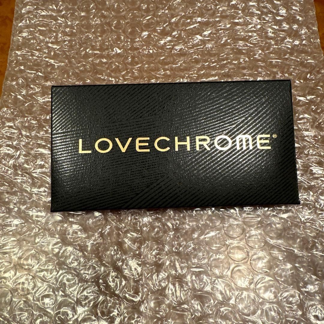 LOVECHROME K24GP バングスコーム　ゴールド　折りたたみ