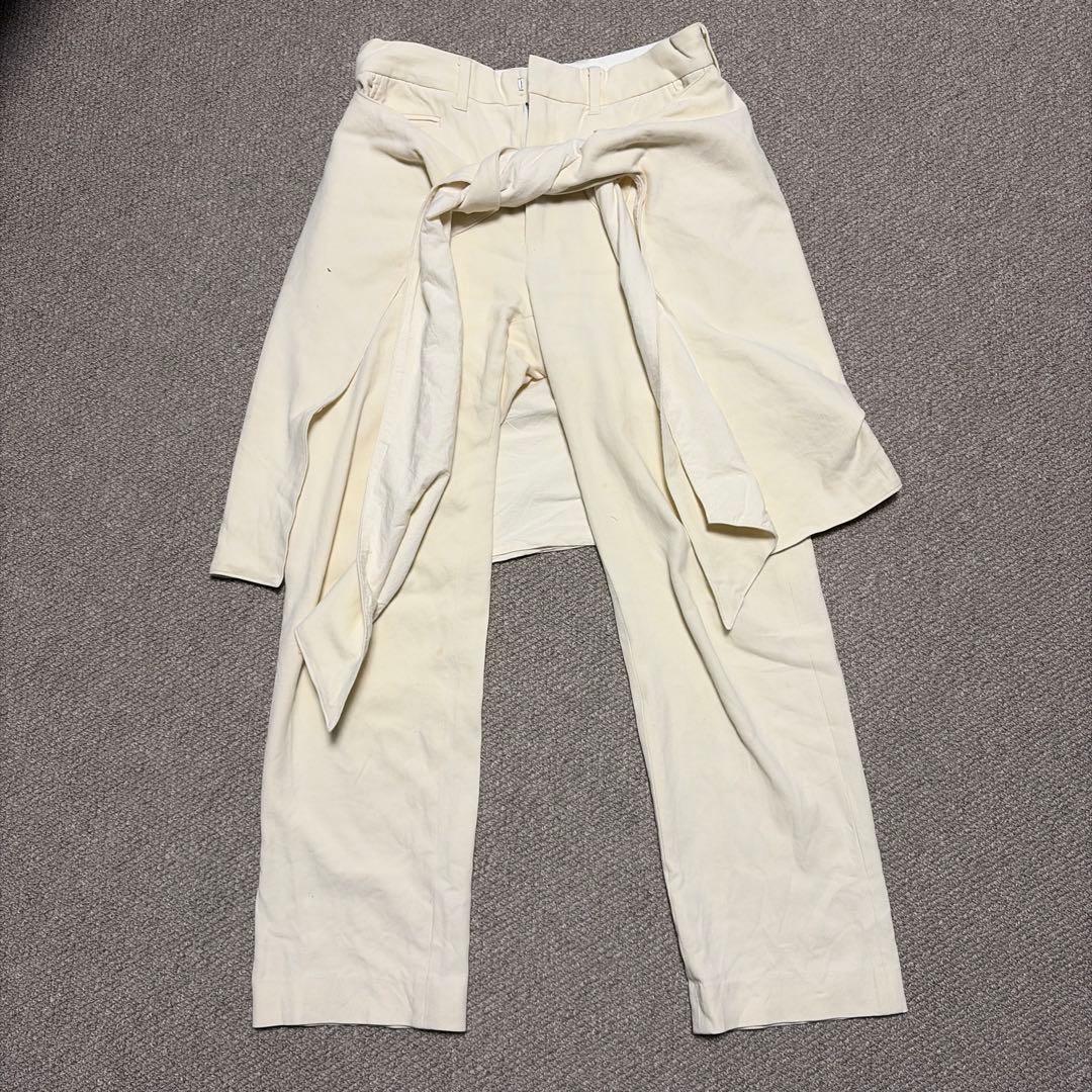 専用　ミドリカワ　midorikawa スラックス　レイヤードパンツ