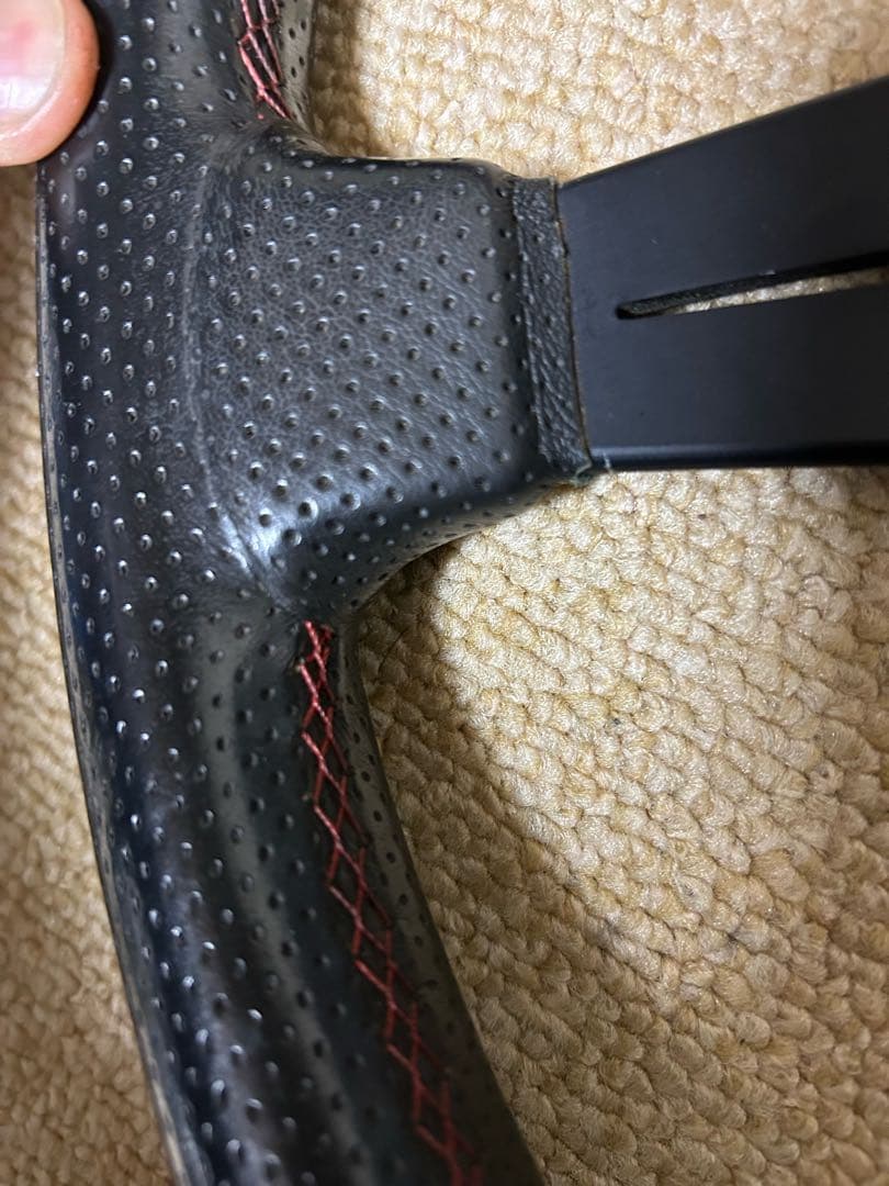 (正規品)NARDI ディープコーン 35ブラック ブラックスポーク ハンドル