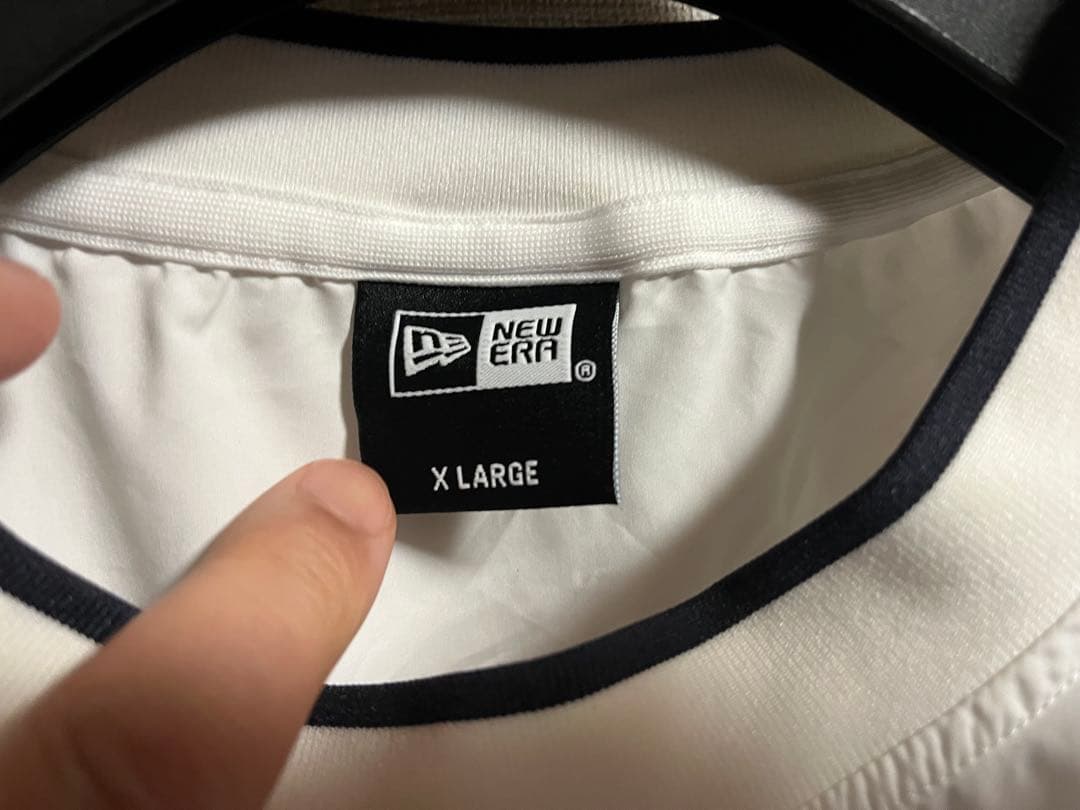 【美品】ニューエラ／ブルゾン／ウインドブレーカー　XL