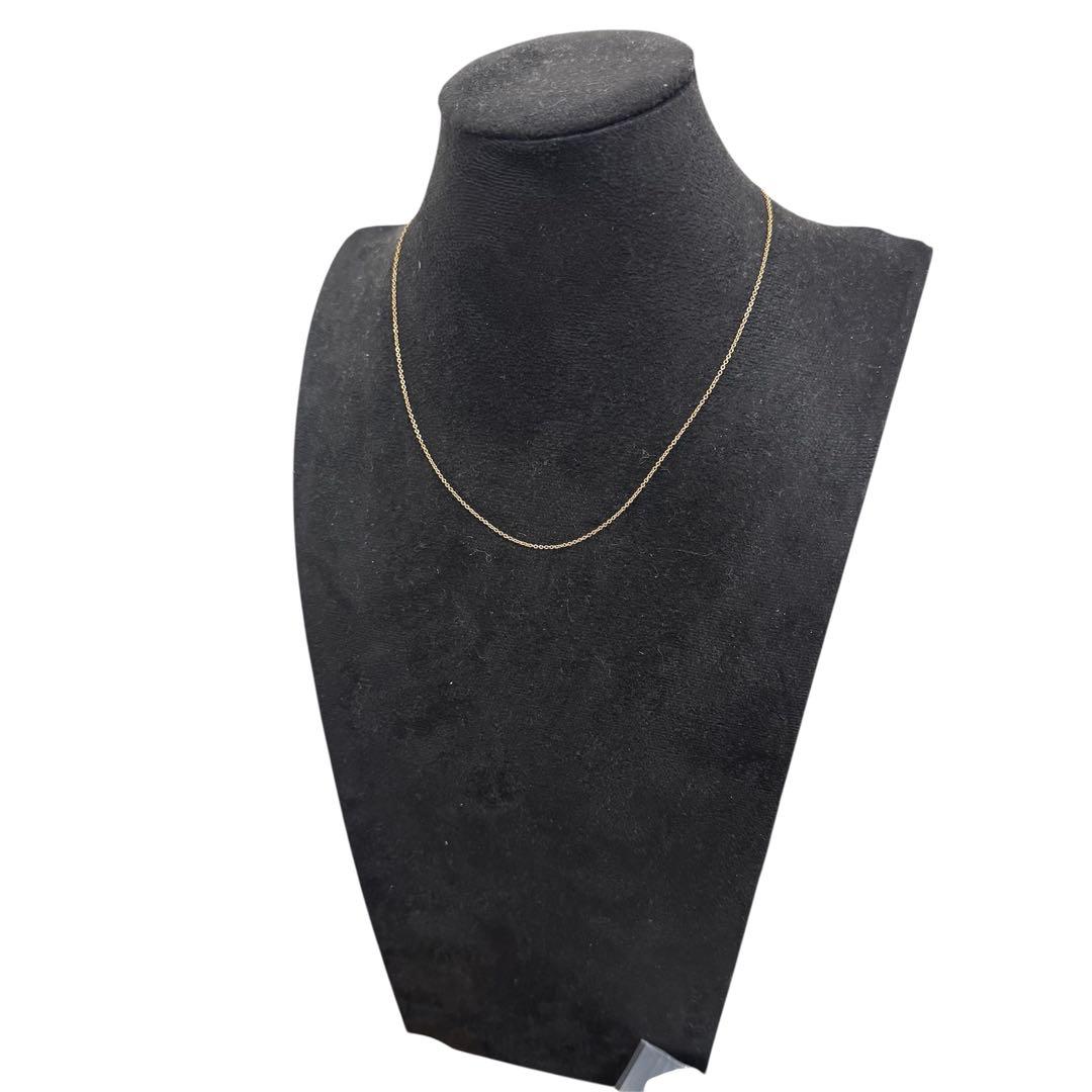 Tiffany&Co. ティファニー ネックレス チェーン Au750 ゴールド