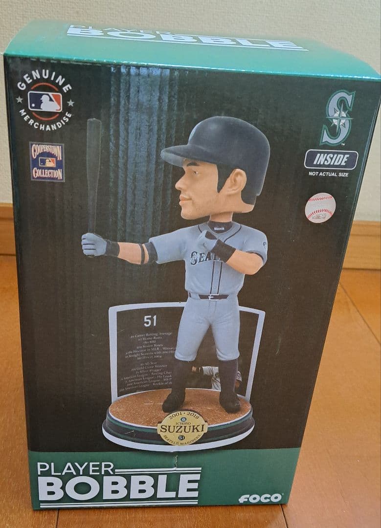 タ*ん様 イチロー MLB公式 限定(記念台座付) 世界限定3000個　ボブルヘ