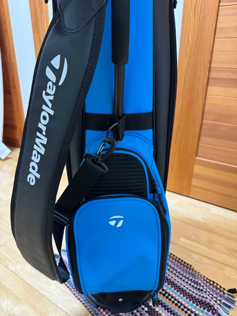 TaylorMade ゴルフキャディバッグ ブラック/ブルー