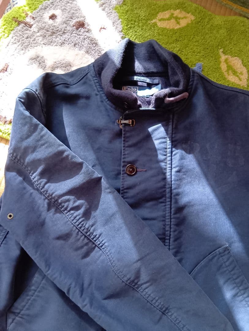 ラルフローレン　ネイビーデッキジャケット