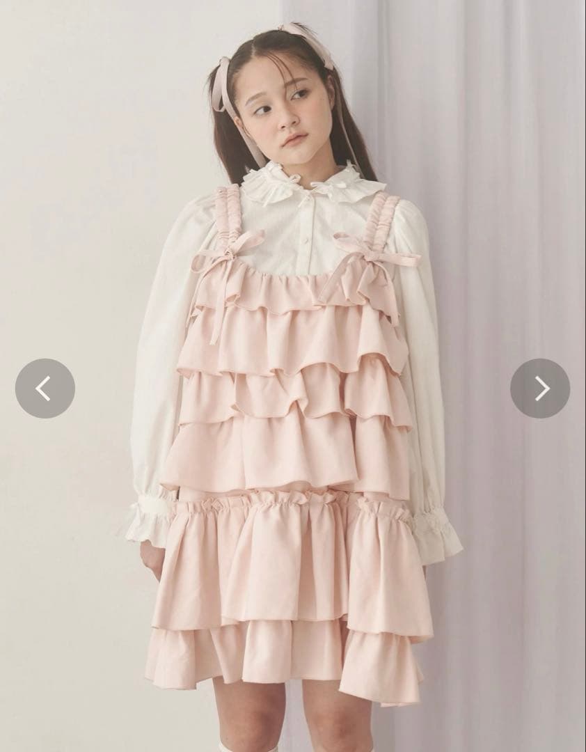 merry jenny ホイップクリームミニワンピース