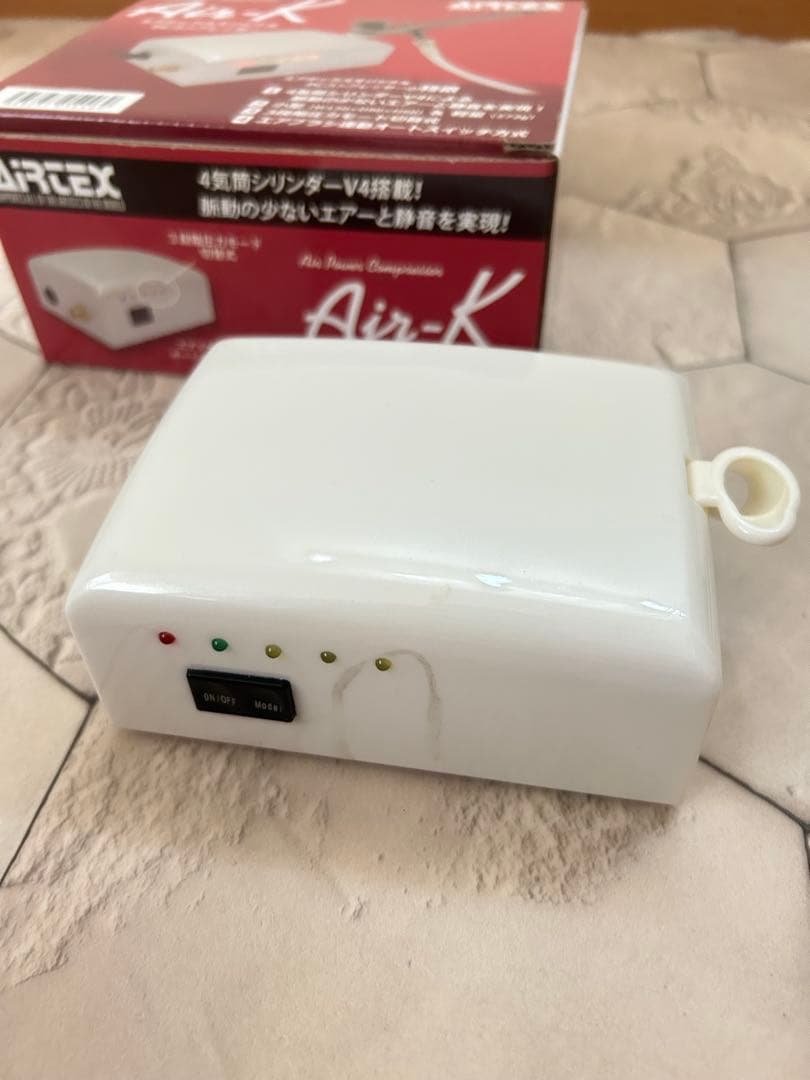 エアジェル コンプレッサー　AIR TEX Air-K エアブラシセット
