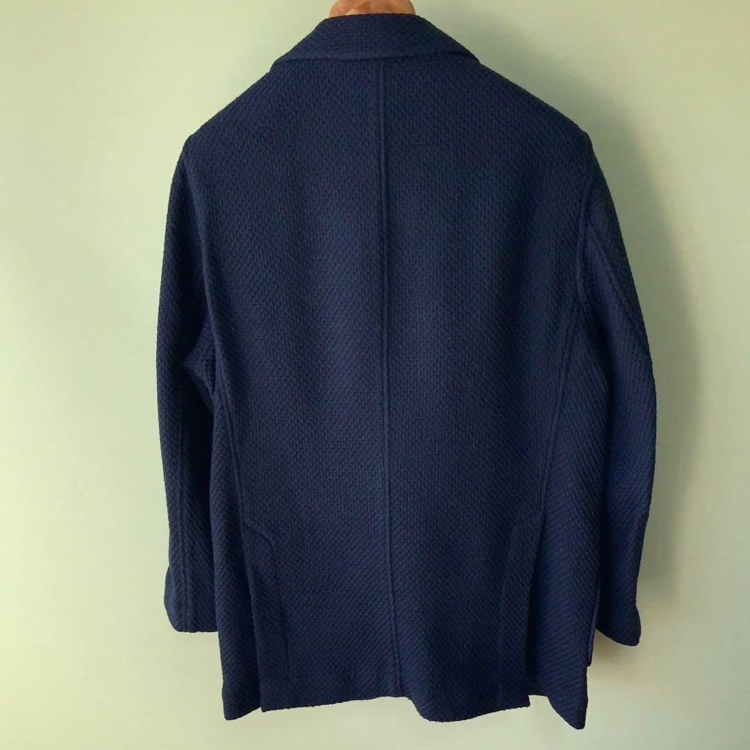 BAGUTTA バグッタ ウールジャケット 46 イタリア製 ネイビー