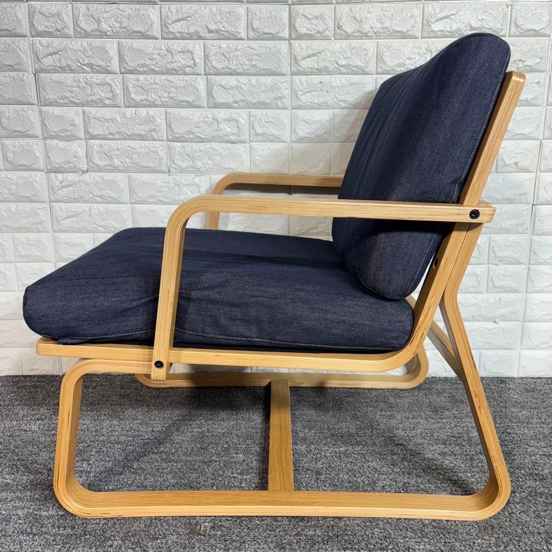 無印良品 リビングでもダイニングでもつかえるソファチェア 椅子 チェア C083