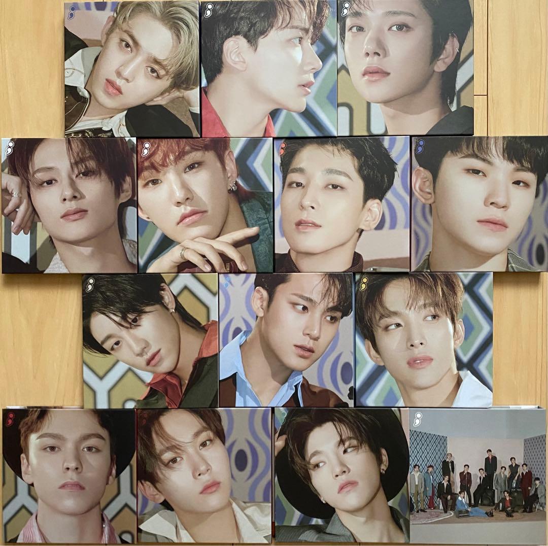 SEVENTEEN Semicolon デジパック 14枚 コンプリートセット