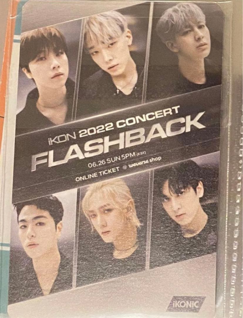 iKON ジナン　トレカ　ソウルコン　flashback FC ラキドロ　限定