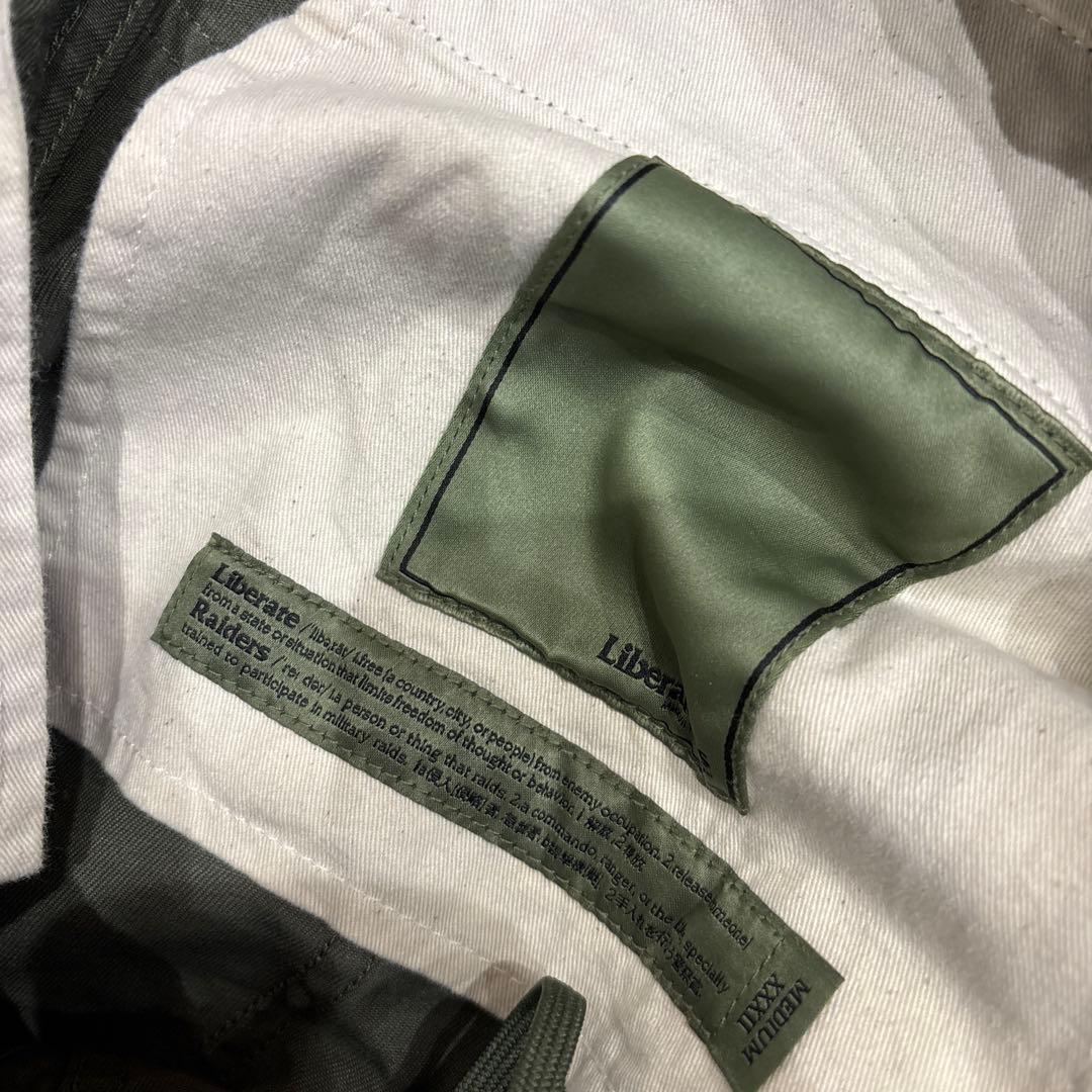 liberaiders カーゴパンツ 試着のみ極美品 リベレイダース サイズM