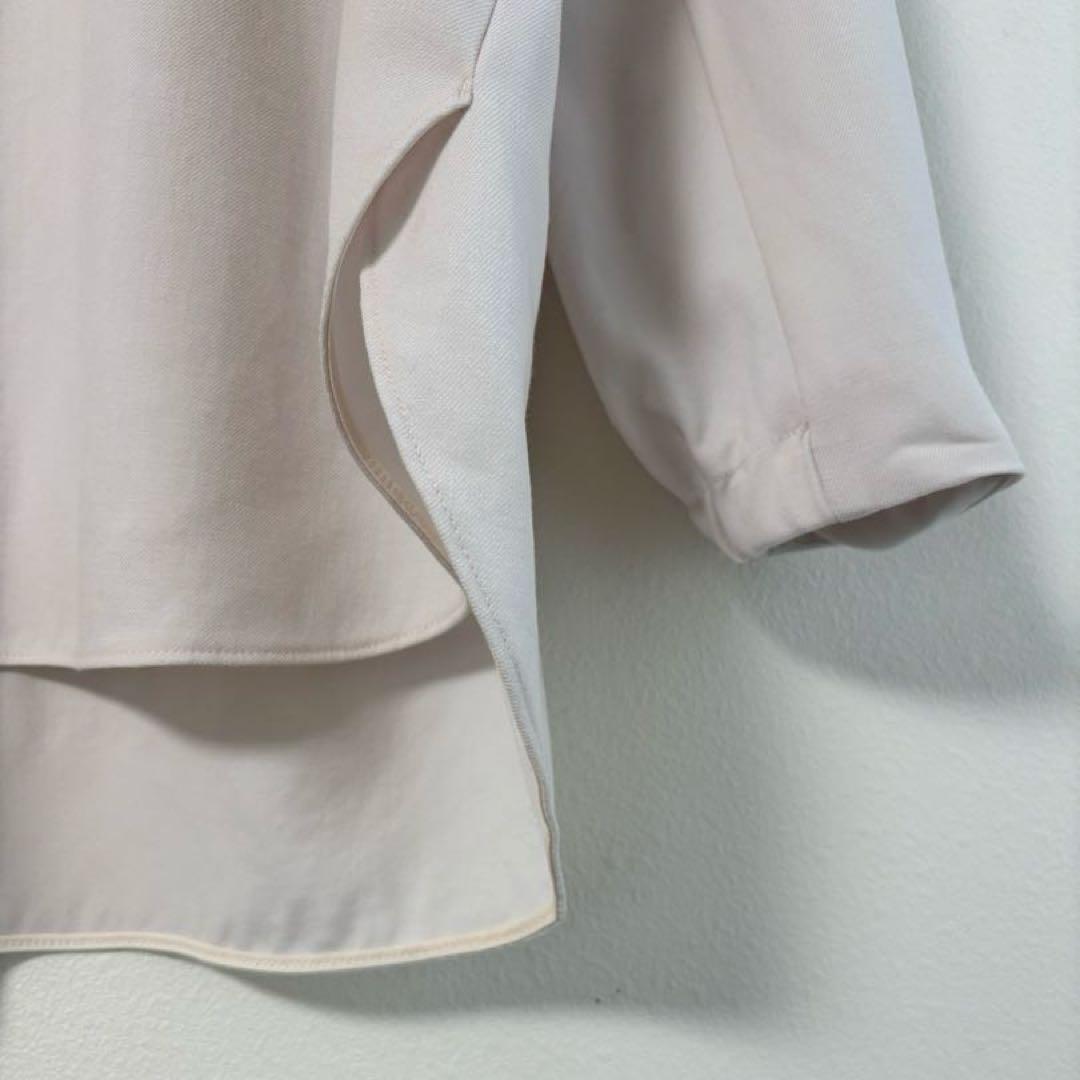 セオリーリュクス　ウールセーラーブラウス　長袖ブラウス　アイボリー　サイズ38