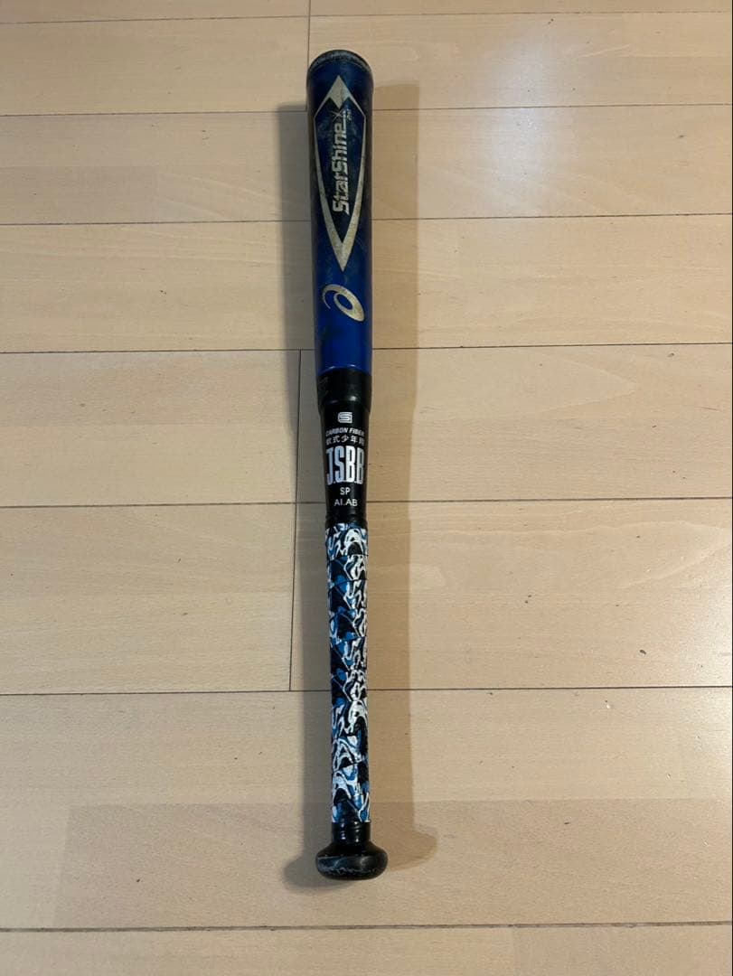 【キムモー様】アシックス スターシャイン2nd 軟式少年用 バットブルー