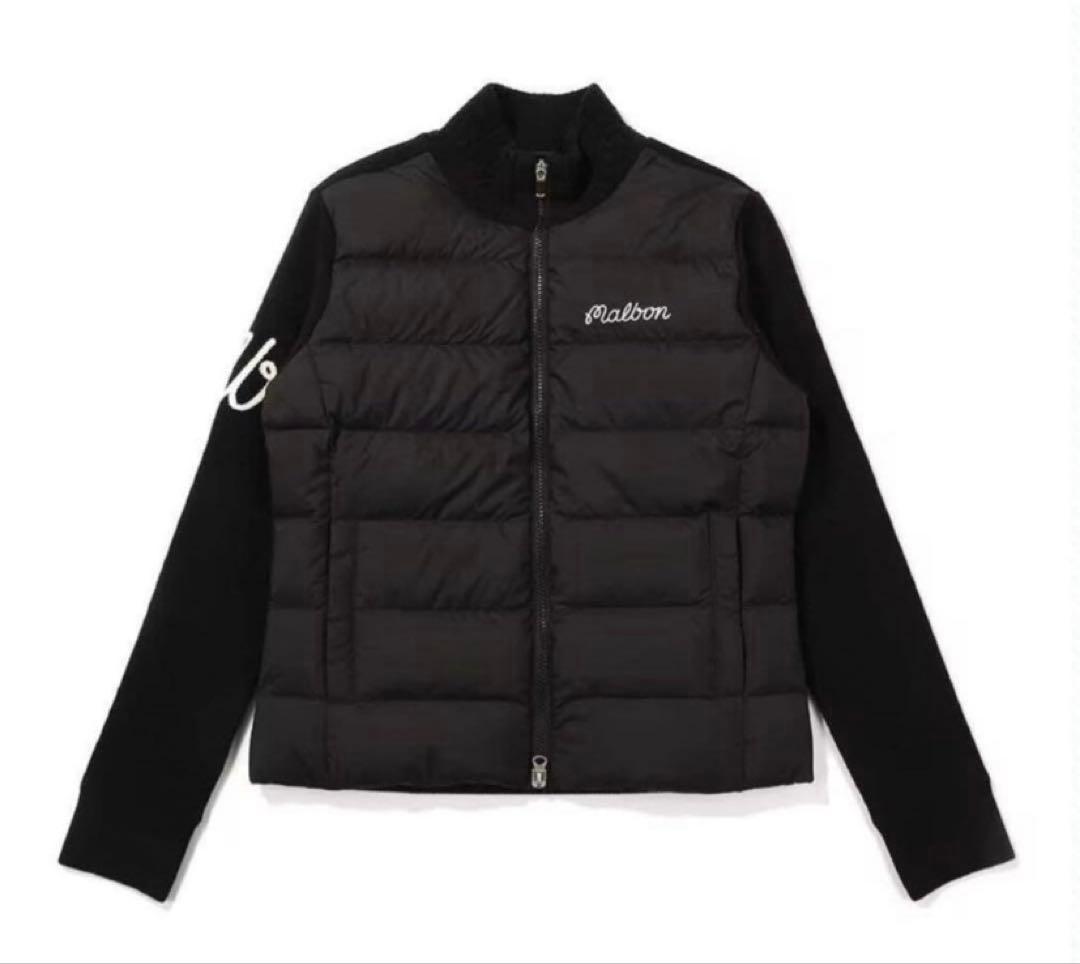 Malbon マルボンゴルフ ウェアレディース ダウンジャケット トップス　黒