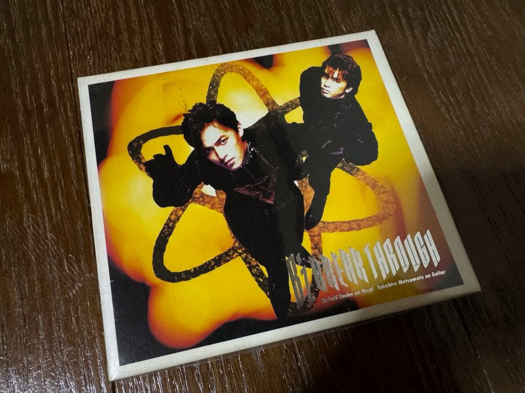 B’z BREAKTHROUGH (初回限定盤) 店頭用 見本盤 サンプル