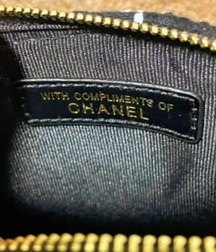 CHANELシャネル ノベルティ チェーン ツイードバック