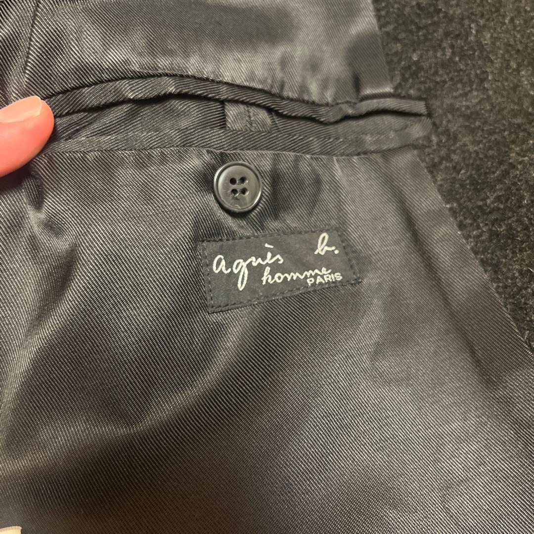フランス製 agnes b. homme スタンドカラー ジャケット