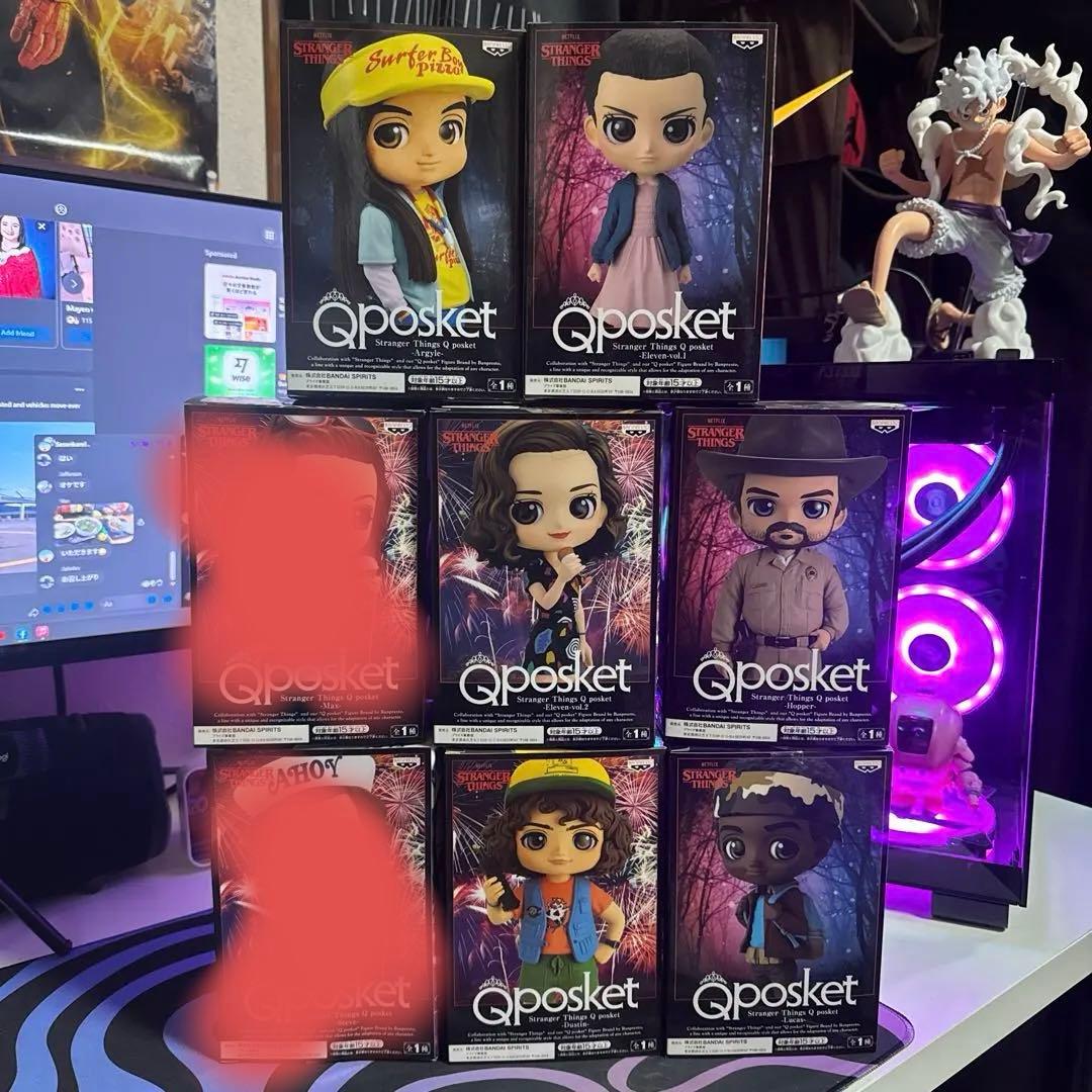 Q posket ストレンジャー・シングス set of 7