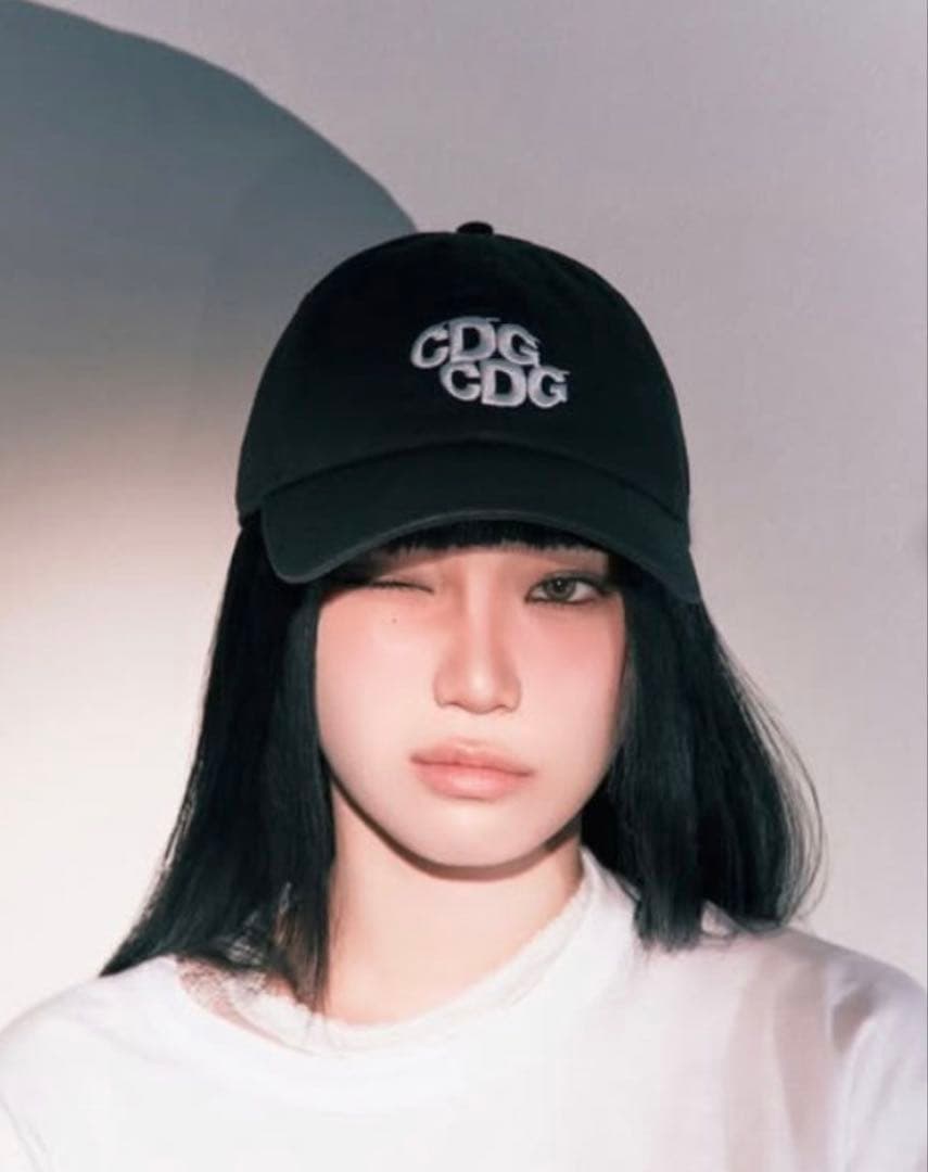 Comme des Garcons CDG NEWERA キャップ ブラック