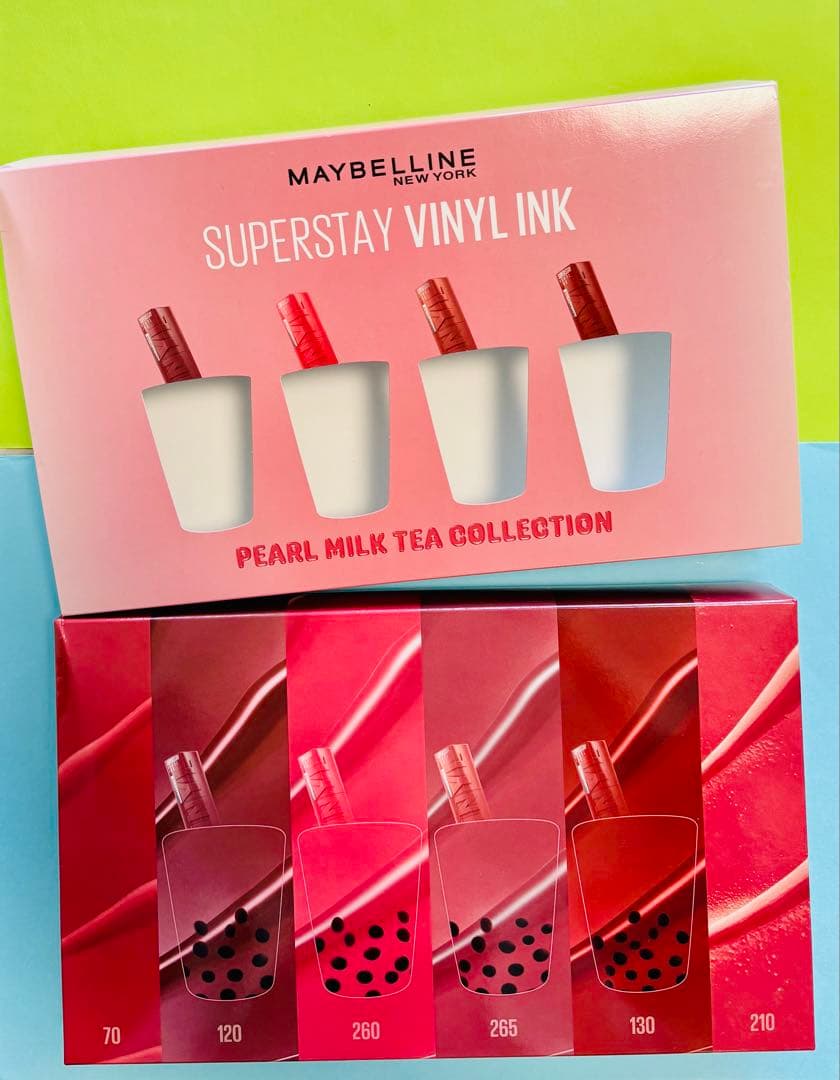 SUPER STAY MATTE INK メイベリンリップスティックセット箱付き