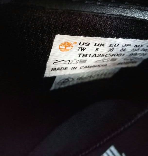 Timberlandティンバーランドヌバックヒールブーツ7W