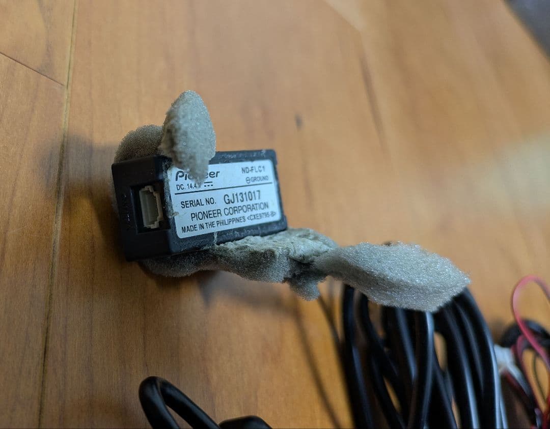 carrozzeria フロアカメラユニット ND-FLC1 ND-MA1同梱品