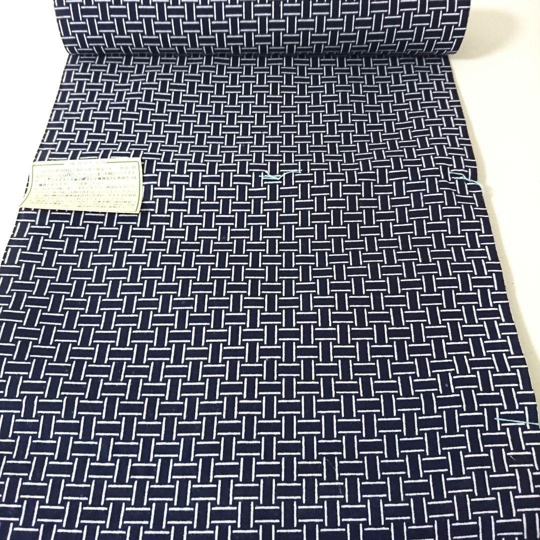 1438★浴衣 反物 藍染 本染め 綿100% 6本セット おまとめ