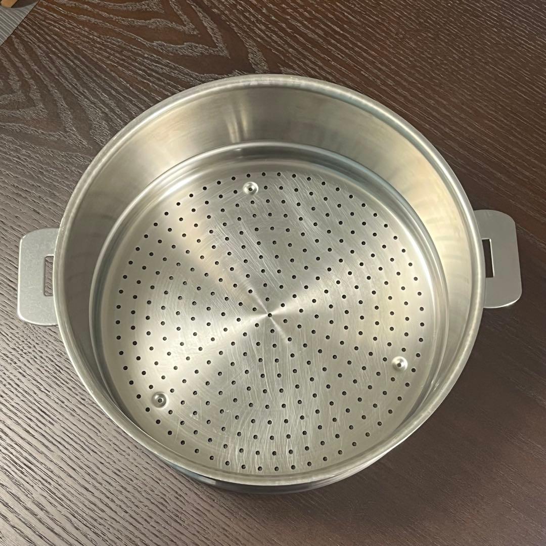 クリステル　CRISTEL 蒸し器　廃盤　24cm