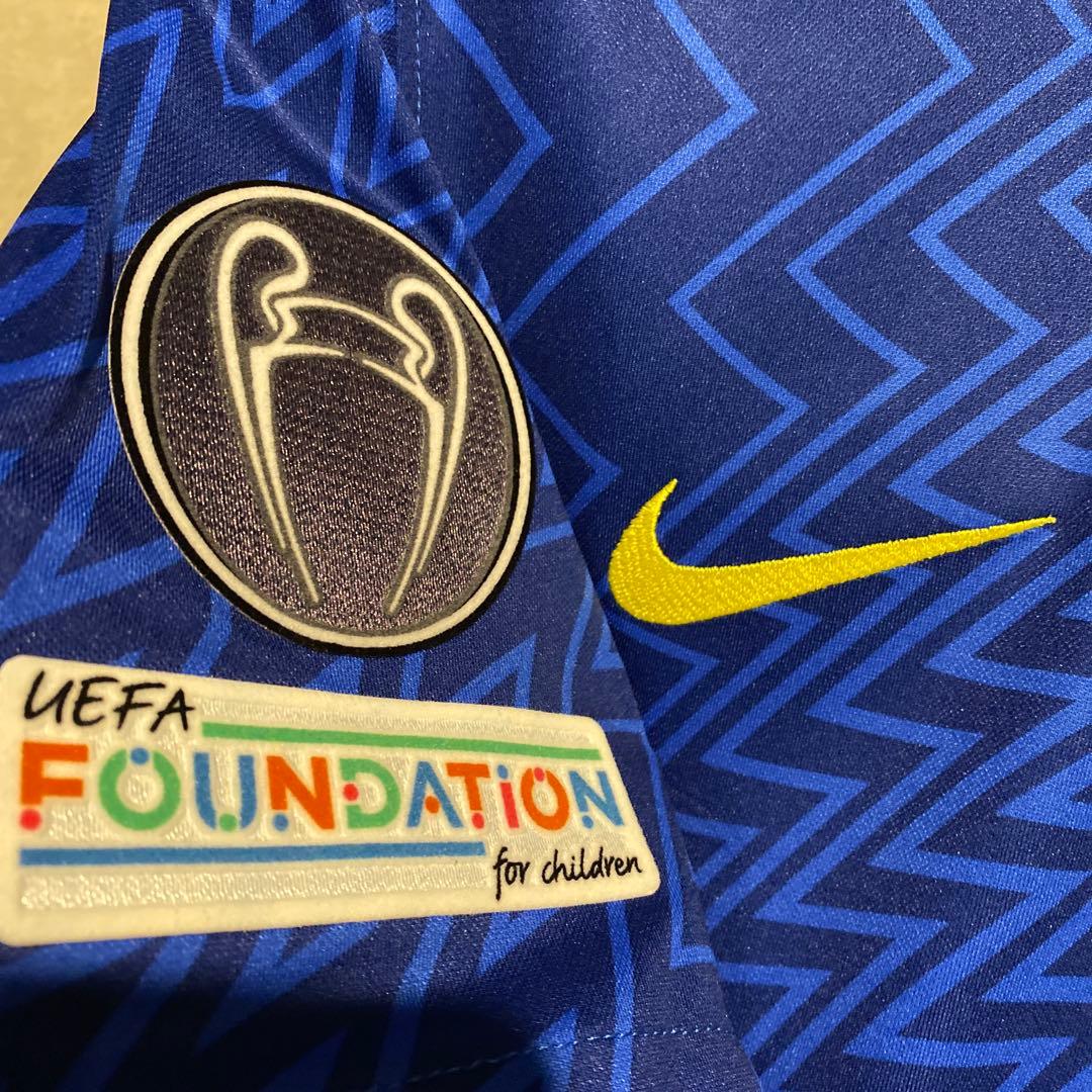 チアゴ・シウバ　チェルシー　21/22　ホーム　CL仕様