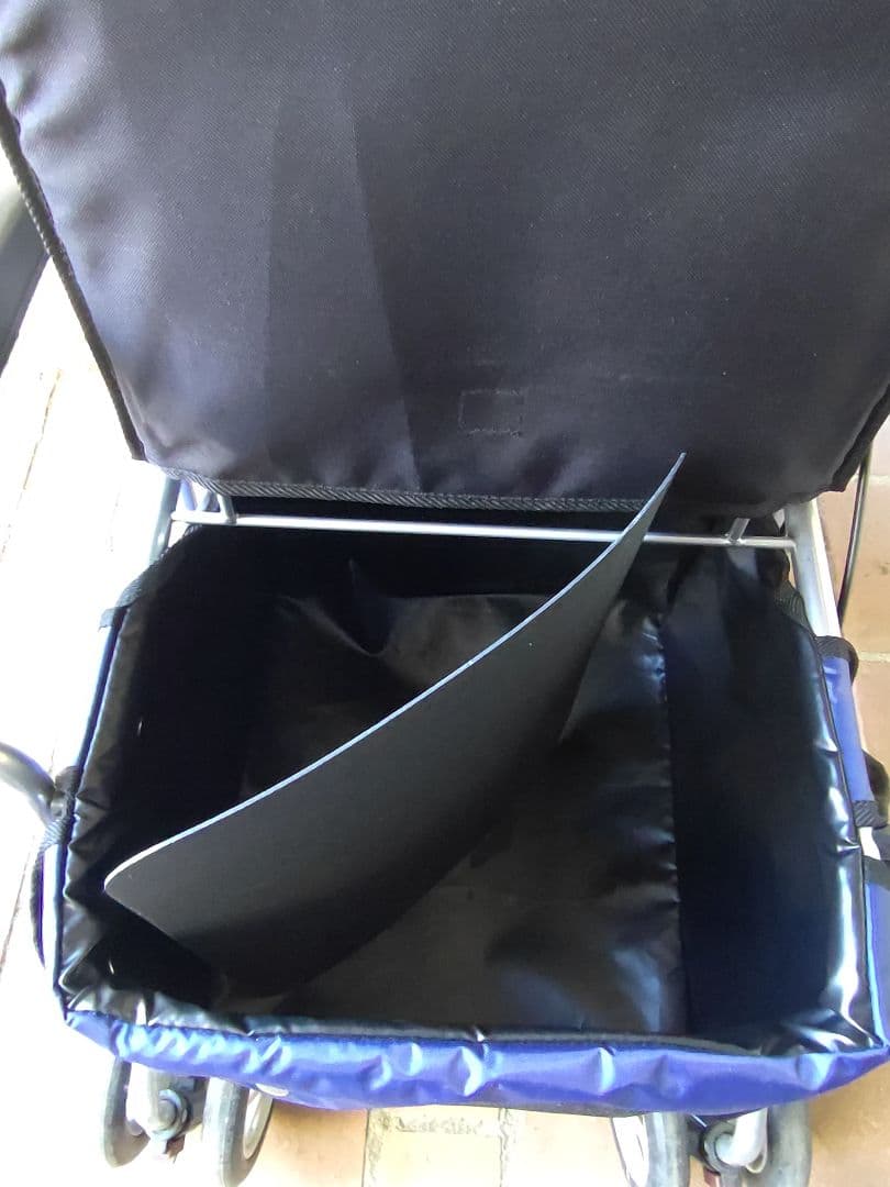 幸和製作所TacaoF　折りたたみ式シルバーカー ネイビー チェック柄