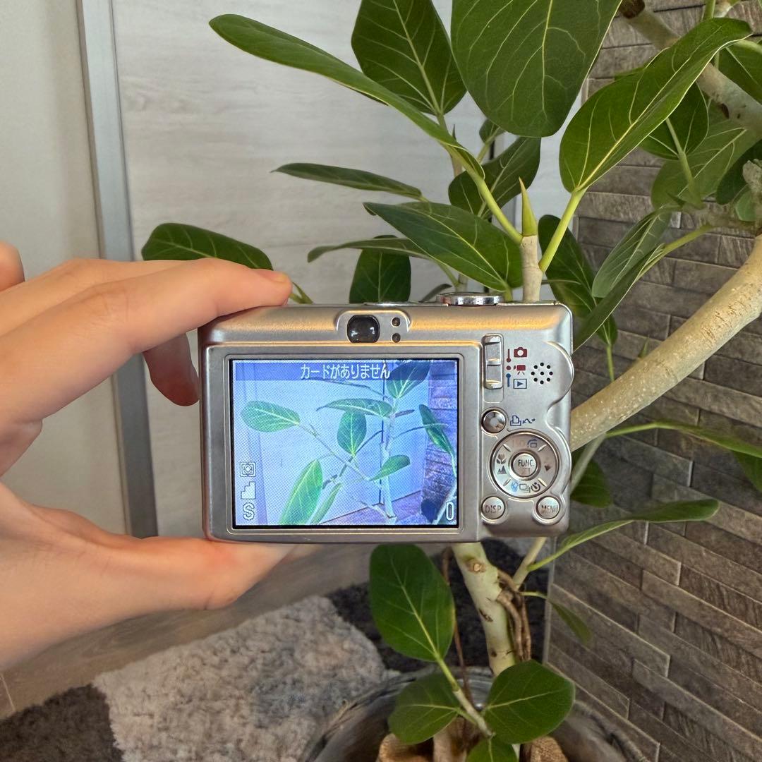 Canon カメラ　IXY 60 PC1158 シルバー　コンデジ　動作品