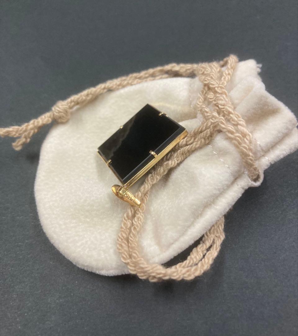 モザイクオパールオニキス　ペンダントトップ 18K製　未使用　❤︎