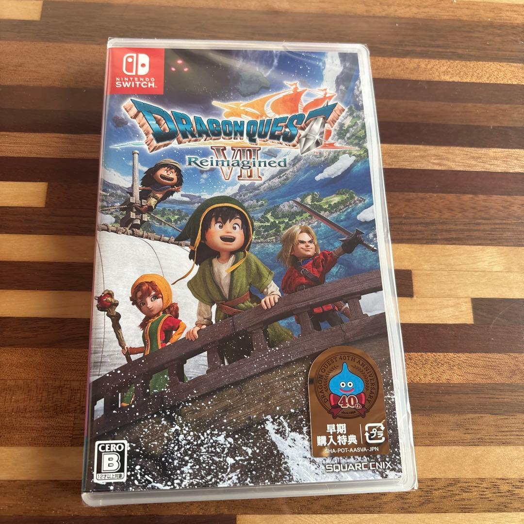即日発送】ドラゴンクエストVII ドラクエ7 Reimagined switch