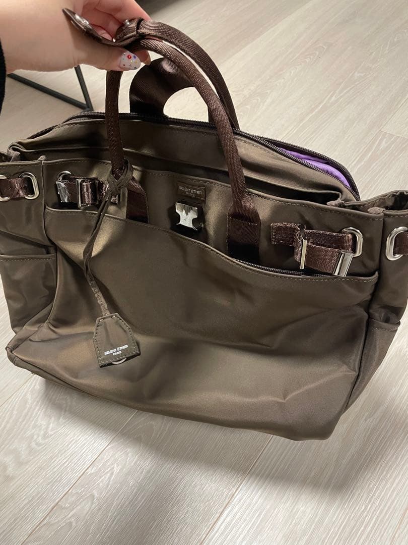 セレーンエテール パリ　ナイロン ビジネスバッグ