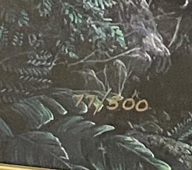 【真作】　クリスチャン・ラッセン