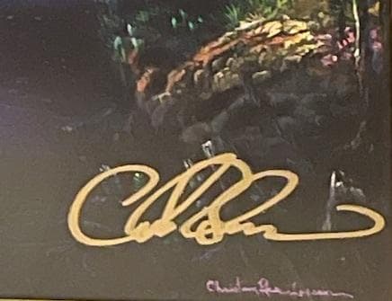 【真作】　クリスチャン・ラッセン