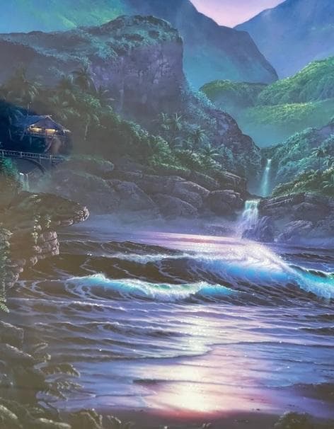 【真作】　クリスチャン・ラッセン