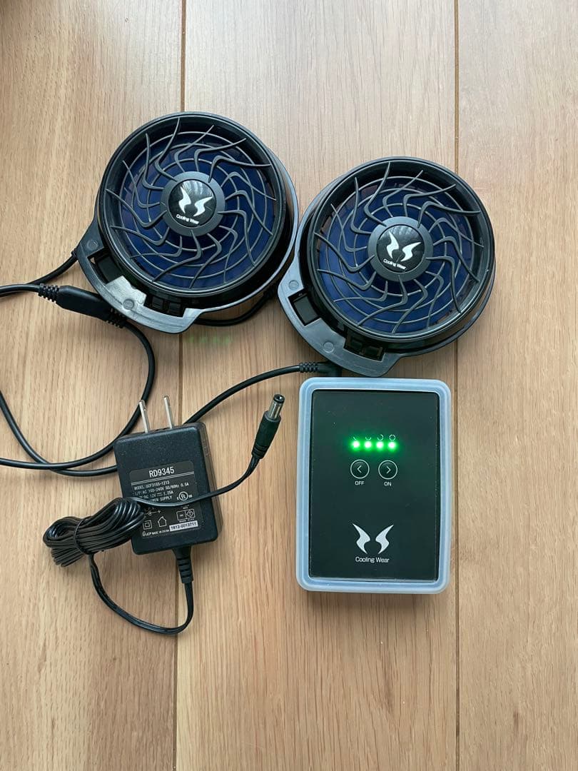 空調服用バッテリー サンエス RD9870J ファンセット