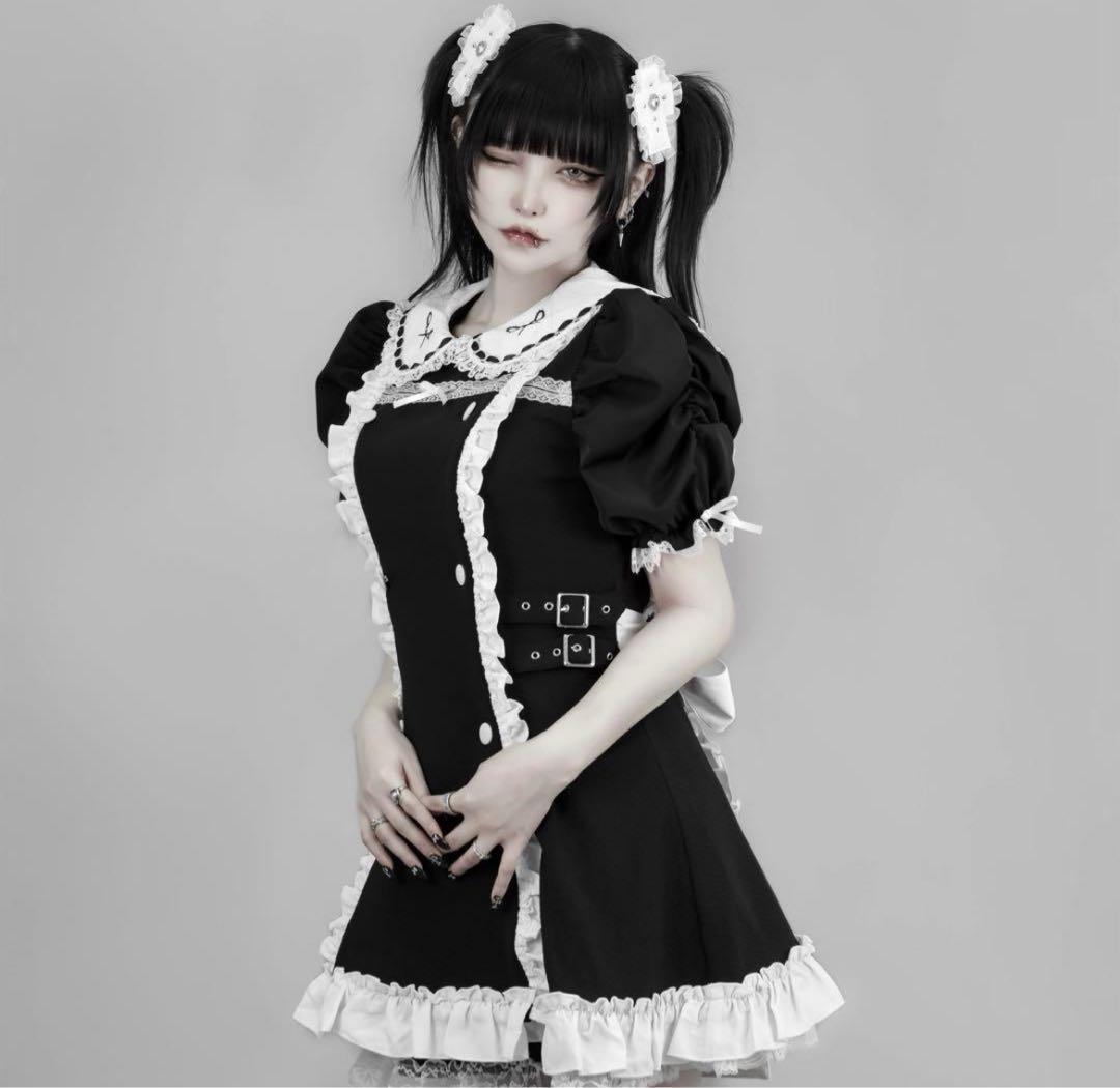 DimMoire ディムモアール 冥界少女のセーラーSETUP 黒 白